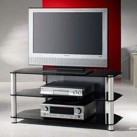  Plasma Televisions on Tv Stand For Lcd   Plasma Led  Aluminium And Safety Glass   Regular Or