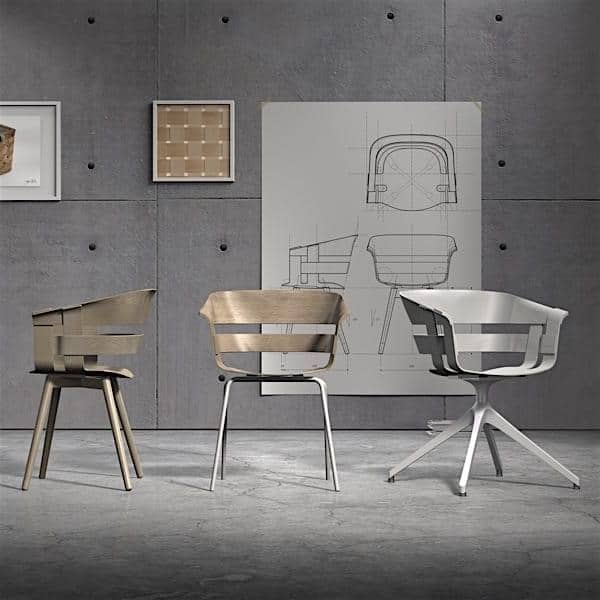 La sedia WICK, design svedese di alto livello WICK CHAIR - Seduta