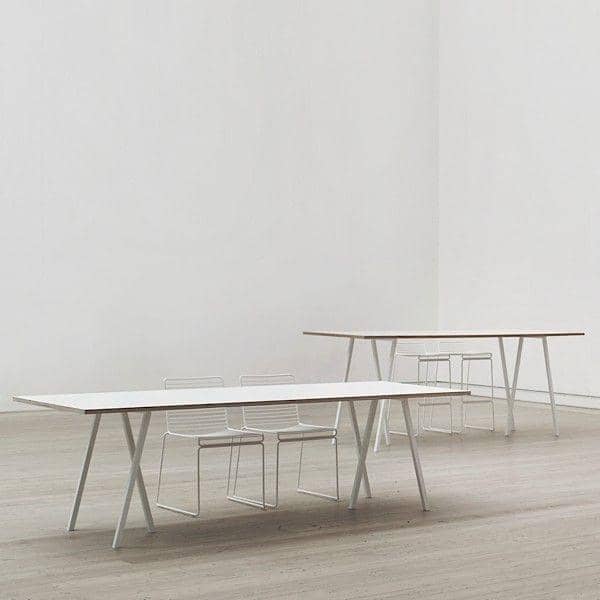 The LOOP table by HAY is beautiful, easy to live and