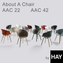Chaise About a Chair AAC53 de Hee Welling, Hay - La boutique danoise