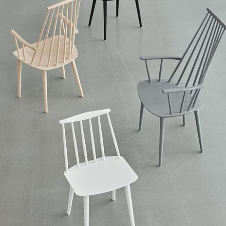 The J77 Chair, HAY: a taste of vintage, great confort, nordic design